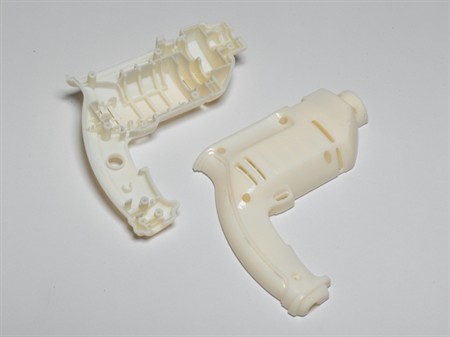 Objet24 3D-printed drill casing. Image courtesy of Objet.