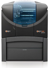Objet260 3D Printer. Image courtesy of Objet.