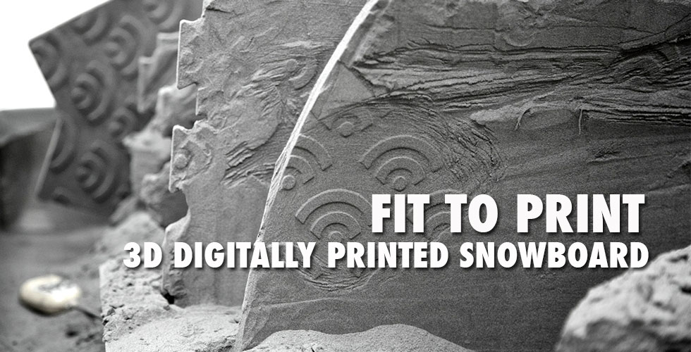 Signal Snowboard's 3D Printed Snowboard