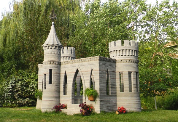 The perfect castle in miniature, and built thanks to 3D printing. Courtesy of Andrey Rudenko.