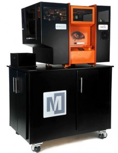 The Mcor Iris full-color 3D printer uses paper to construct 3D models.