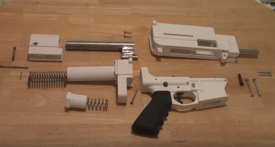 The next stage in the evolution of the 3D printed firearm. Courtesy of YouTube.