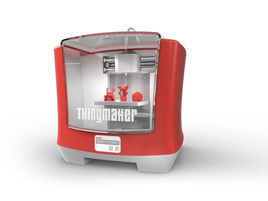 The ThingMaker will be the first commercial 3D printer targeted at a family audience. Courtesy of Mattel.