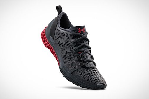 The UA Architect is the first 3D printed sneaker to go on sale to the general public. Courtesy of UA.
